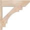 Ekena Millwork Merced Slat Smooth Outlooker, Douglas Fir, 7 1/2"W x 26"D x 26"H OUT08X26X26MRC06SDF - alternate 2